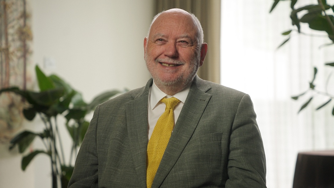 A headshot of  Rainer Müller, PARC Retirement Living’s Founder and Chairman