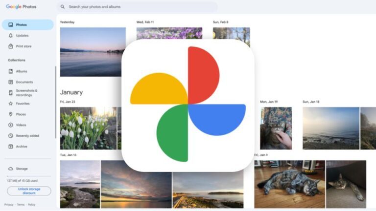 A screenshot of the google photos app.